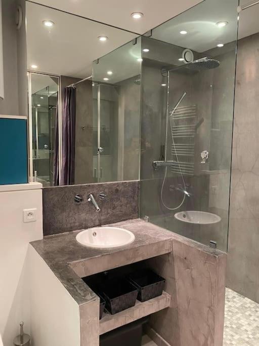 Charmant Appartement A Port グリモー エクステリア 写真